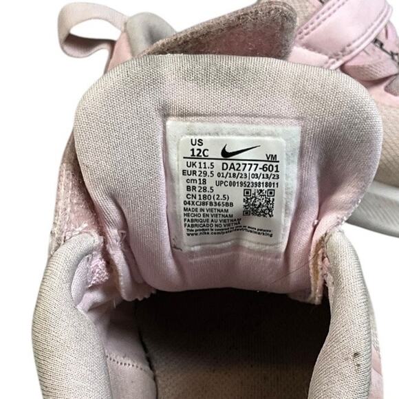 Nike Star Runner 2 Kid Girls Size 12 Pink White Running Shoe Athletic Comfort - Picture 10 of 11